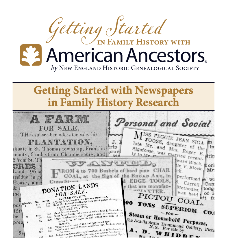 Guide To Getting Started With Newspapers In Family History Research